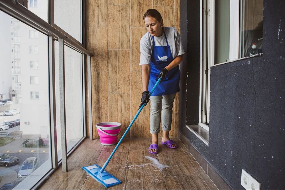 Balcony Cleaning